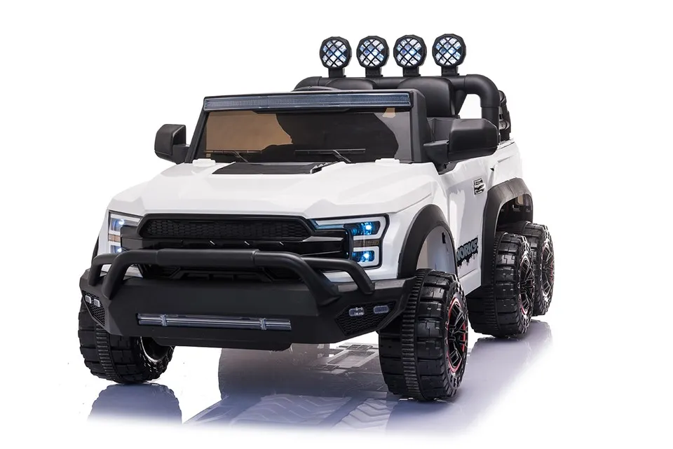 Trẻ Em Đi Xe 2 Chỗ 6 Bánh Xe Lớn